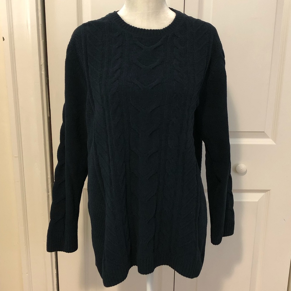 J. Jill Cable Chenille Sweater Tunic